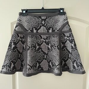 Diane Von Furstenberg Snake Print Skirt